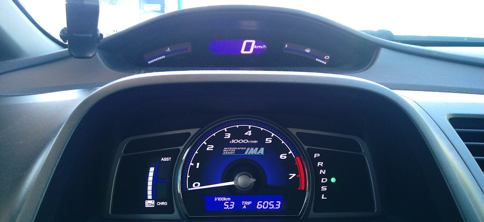 Расход топлива — Honda Civic Hybrid (2G), 1,3 л, 2010 года | просто так ...