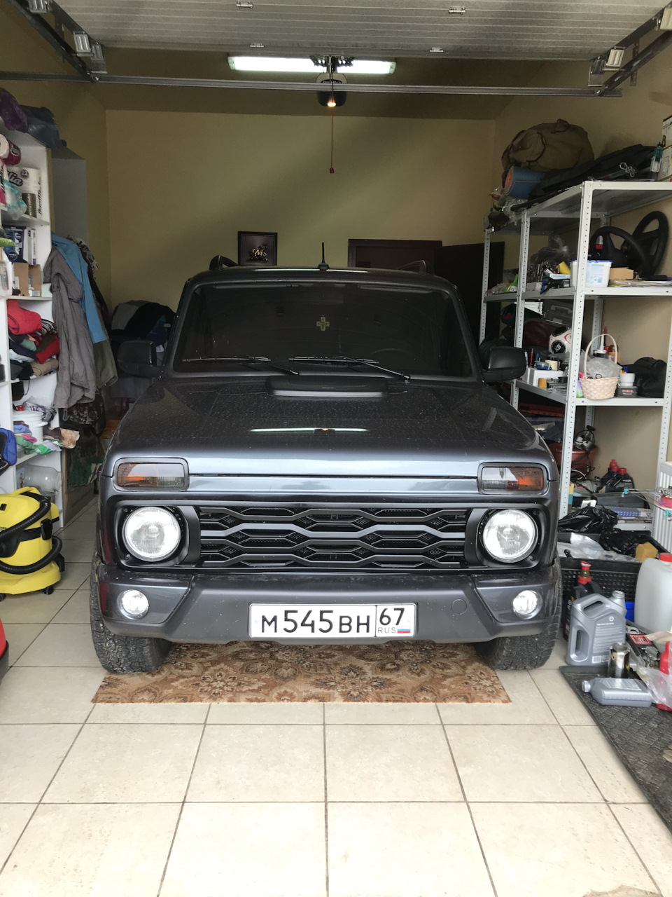 Решетка, накладки, замок. — Lada 4x4 3D, 1,7 л, 2020 года | стайлинг ...