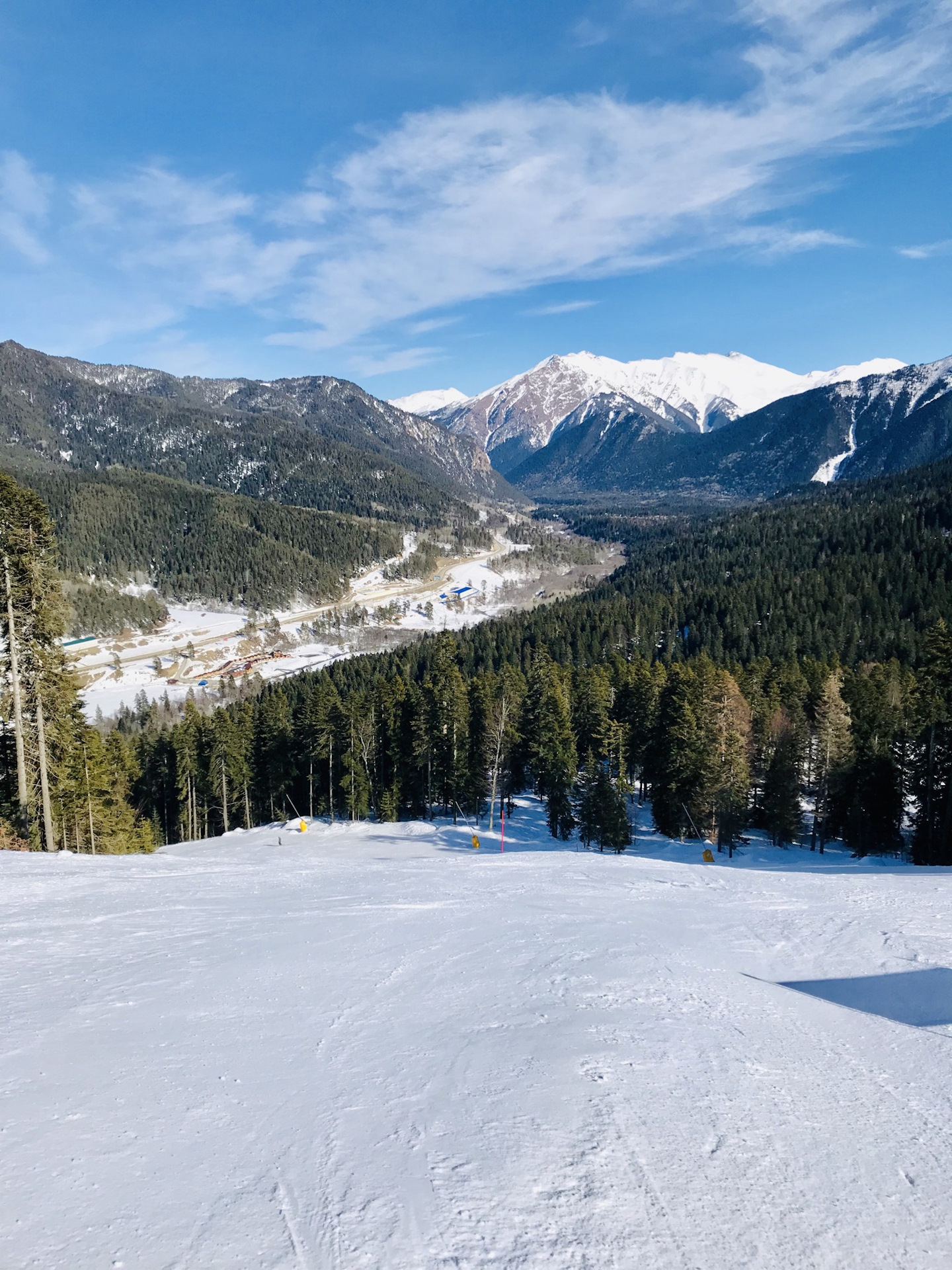 Панорама Архыз снежный