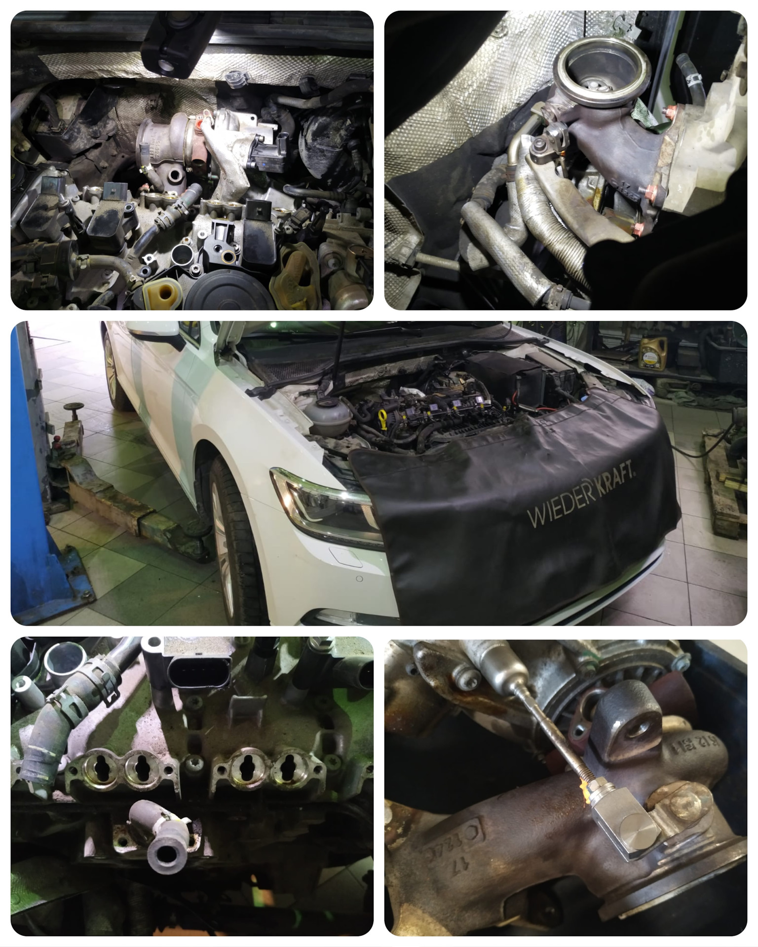 14. Загорелся EPC! Мой опыт ремонта турбины на GEN3 — Volkswagen Passat ...