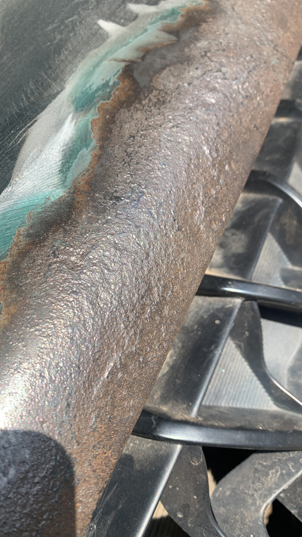 Капот — Mitsubishi Montero Sport (1G), 3 л, 2000 года | своими руками ...