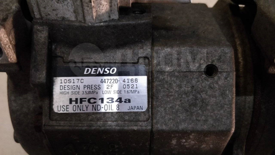10S17C Компрессор кондиционера DENSO | Запчасти на DRIVE2