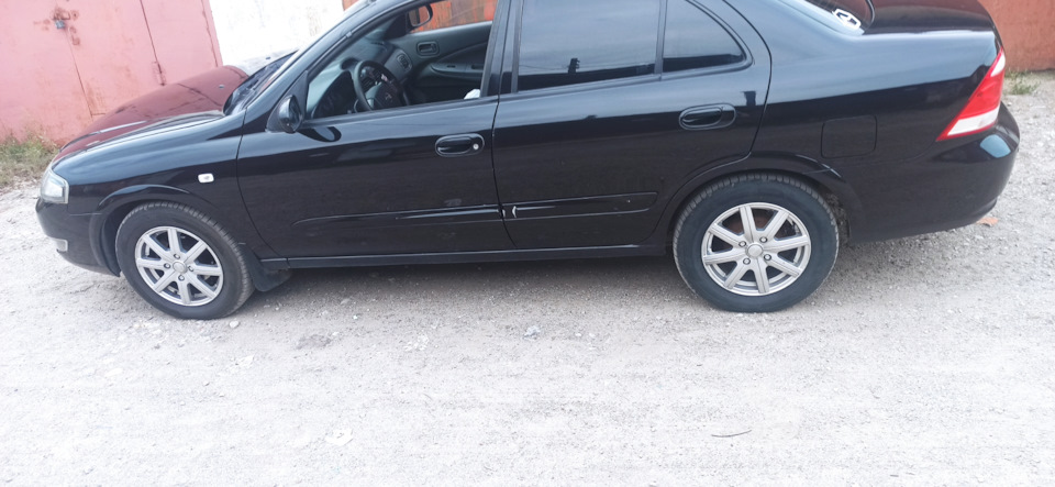 Чернение колес — Nissan Almera Classic (B10), 1,6 л, 2010 года ...