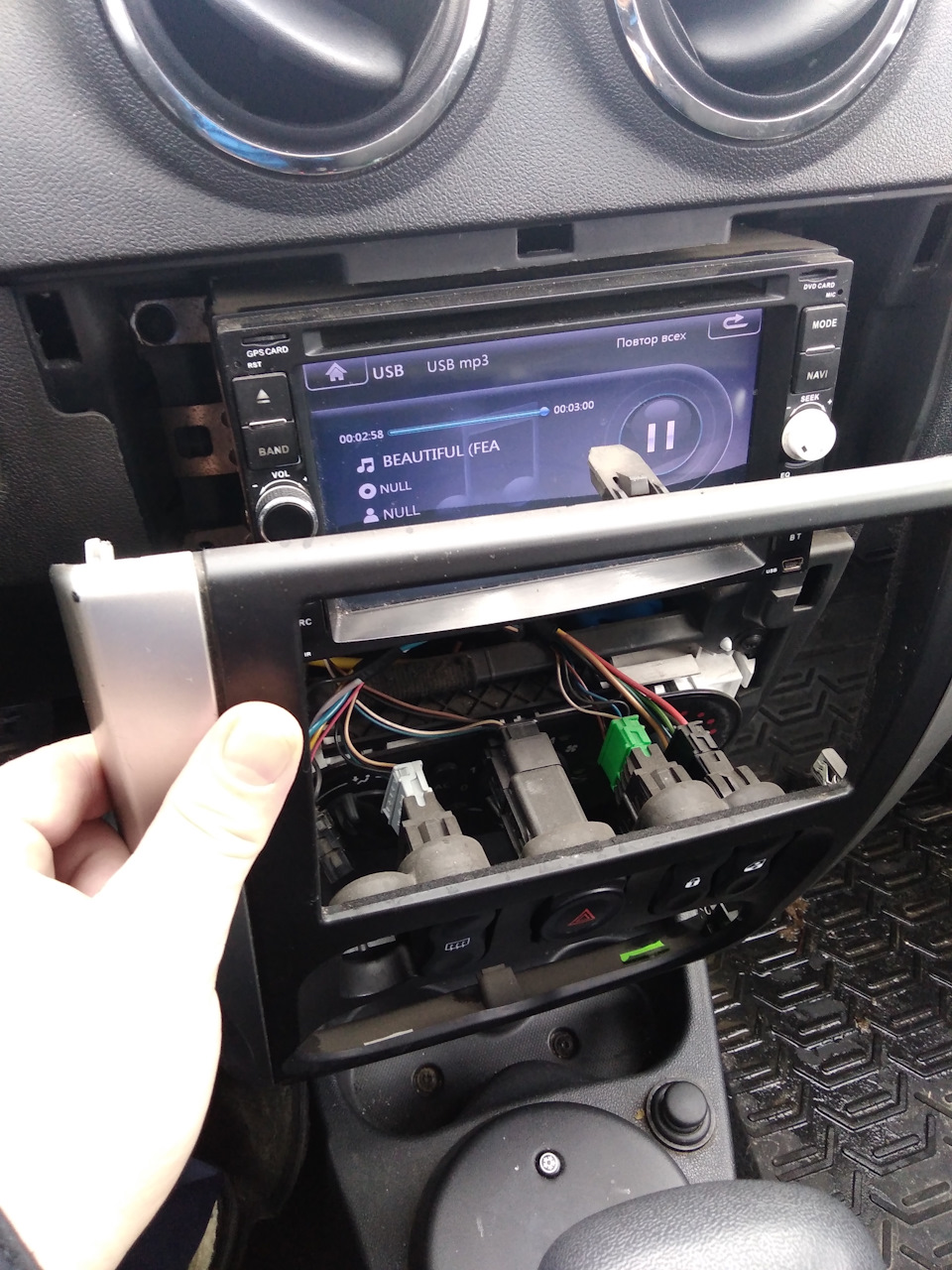 Подсветка кнопок — Nissan Almera V (G11/15), 1,6 л, 2013 года | своими ...