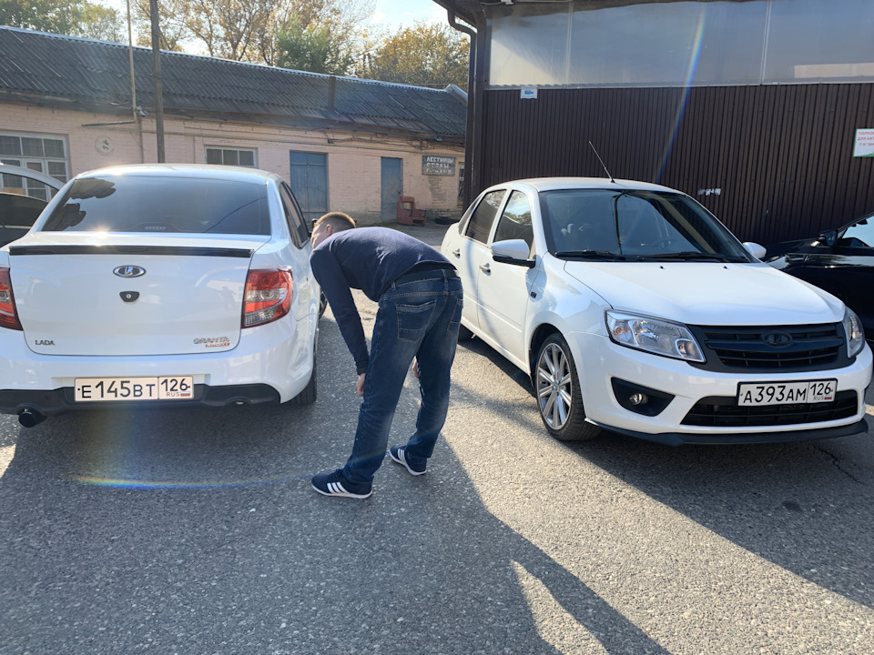 Прошивка и губа на бампер, вообще мнение — Lada Granta Sport, 1,6 л ...