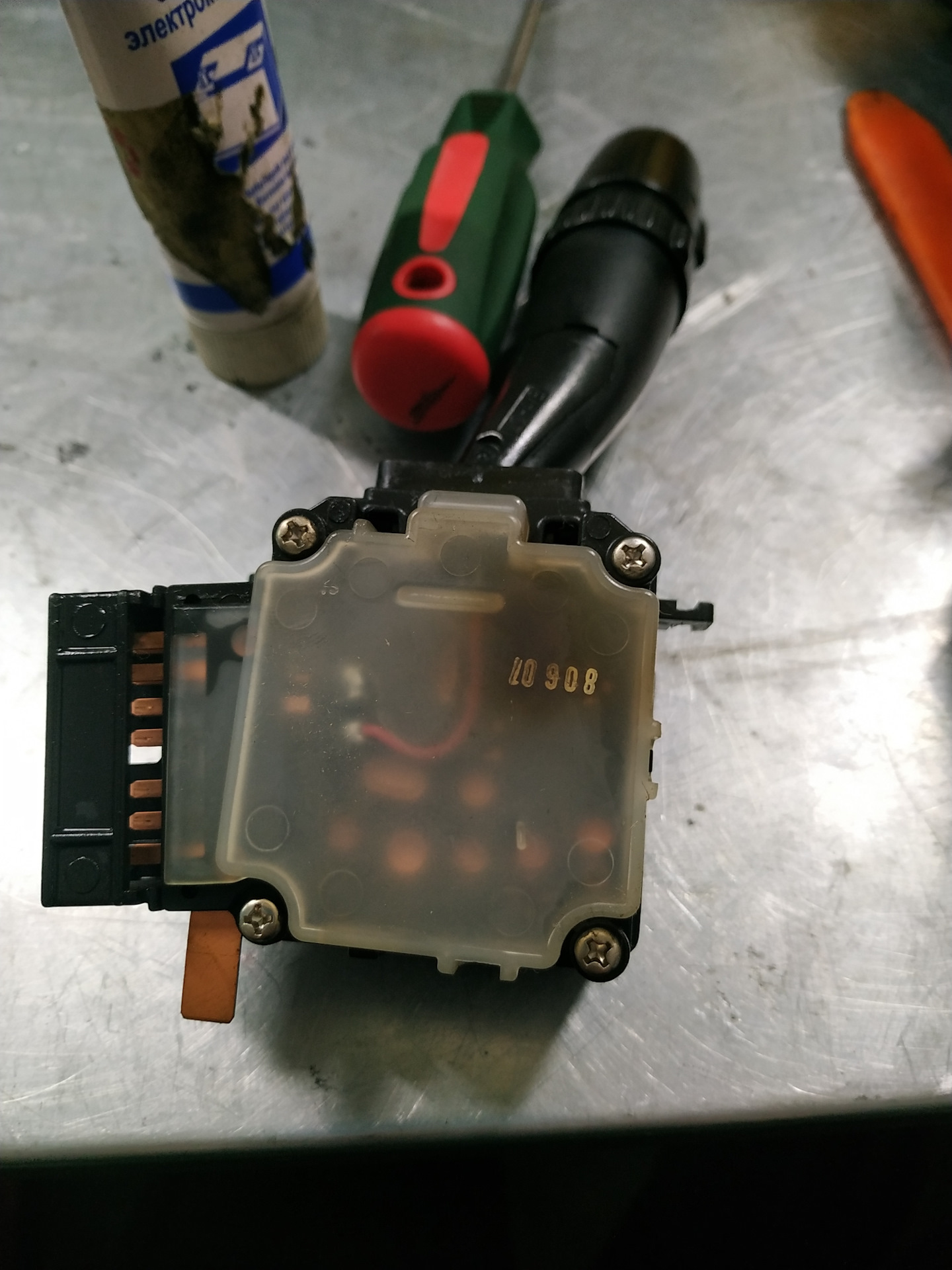 Ремонт подрулевых переключателей — Hyundai Accent (2G), 1,5 л, 2008 ...