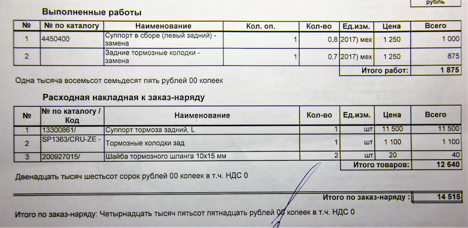 13300861 Суппорт тормозной без скобы левый GM | Запчасти на DRIVE2