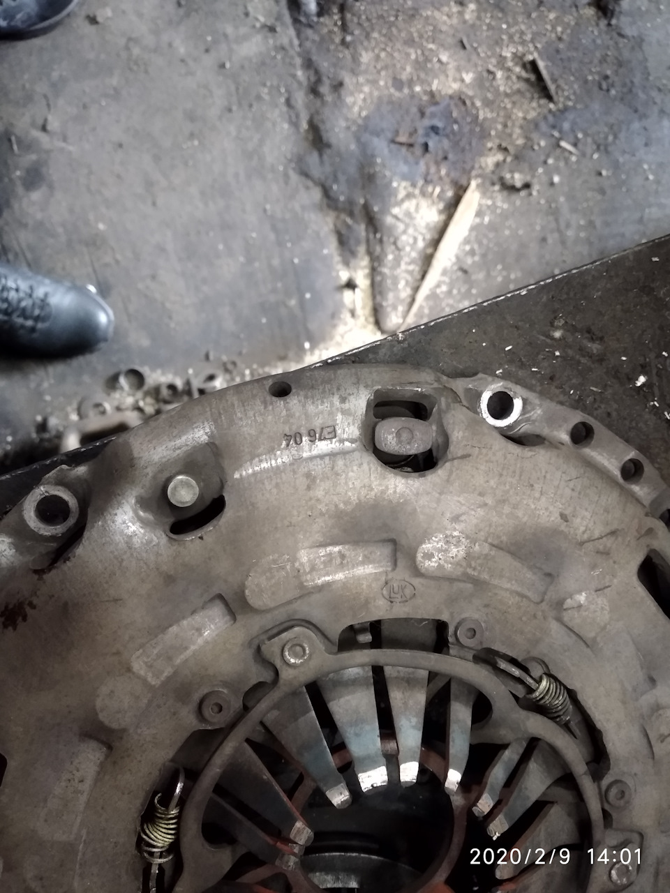 замена двухмассового маховика + карзина сцепления — Hyundai Tucson (JM ...