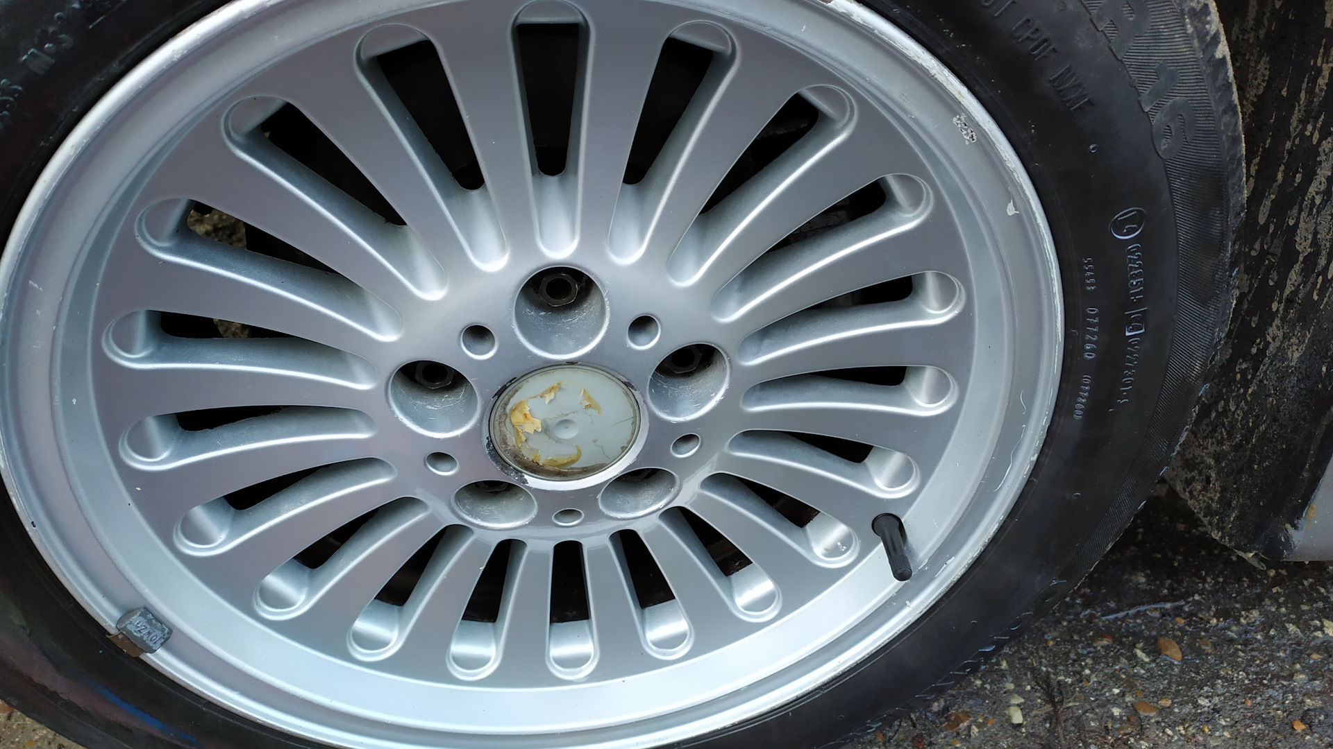 Химчистка дисков)) — BMW 5 series (E39), 2,5 л, 1997 года | колёсные ...