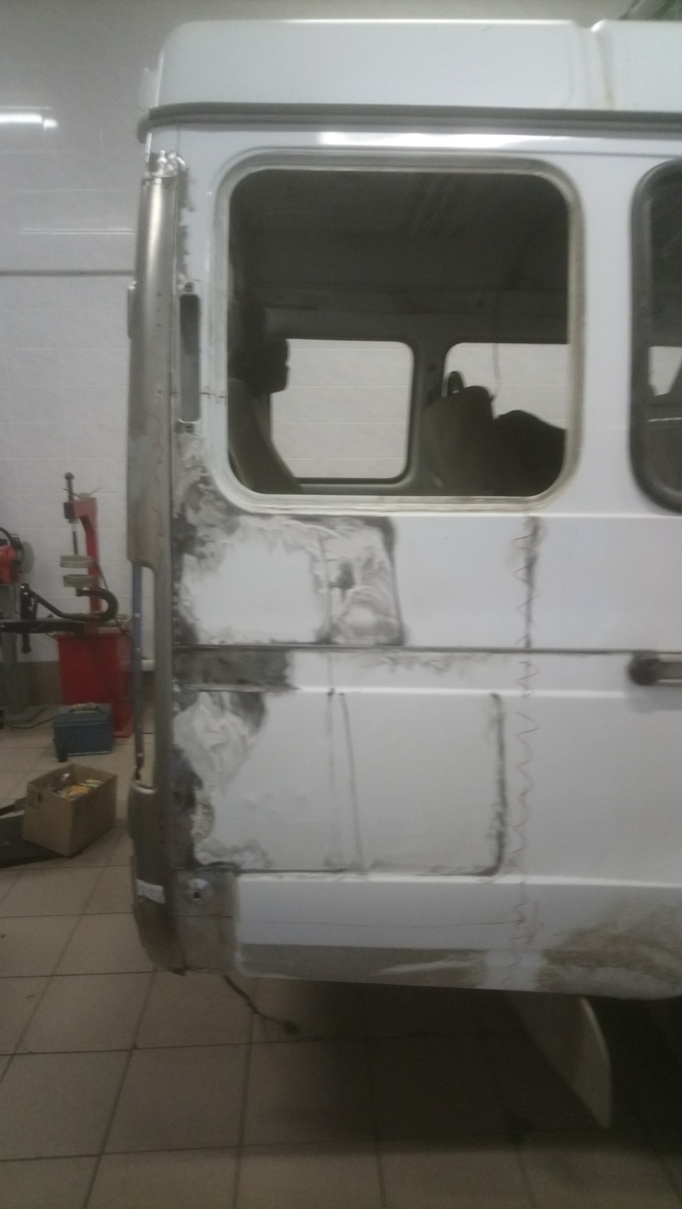 Кузовной ремонт — ГАЗ Газель, 2,4 л, 2003 года | кузовной ремонт | DRIVE2