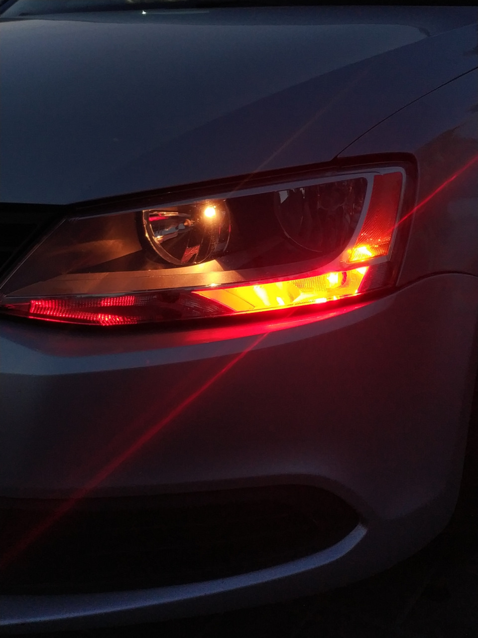 Дхо + парковочные + габариты = вуаля — Volkswagen Jetta VI, 2 л., 2012 ...