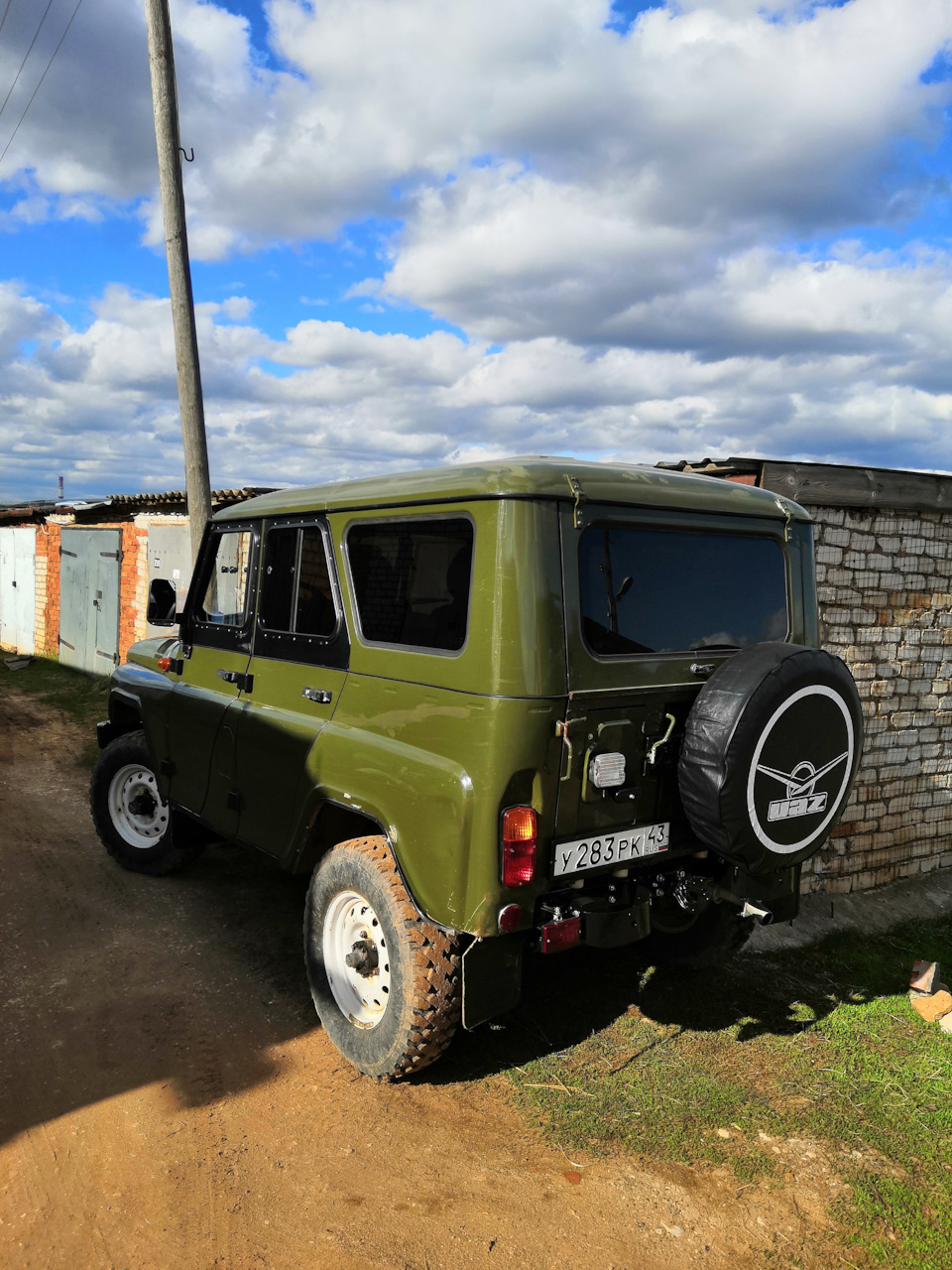 Мой УАЗка 31519 на вояках — Lada Калина хэтчбек, 1,6 л, 2012 года | просто  так | DRIVE2