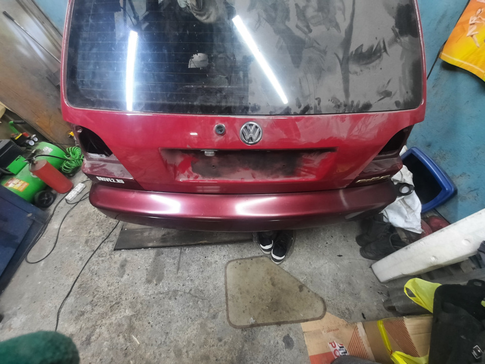 Задний бампер usa golf 3 — Volkswagen Golf Mk3, 1,9 л, 1996 года ...