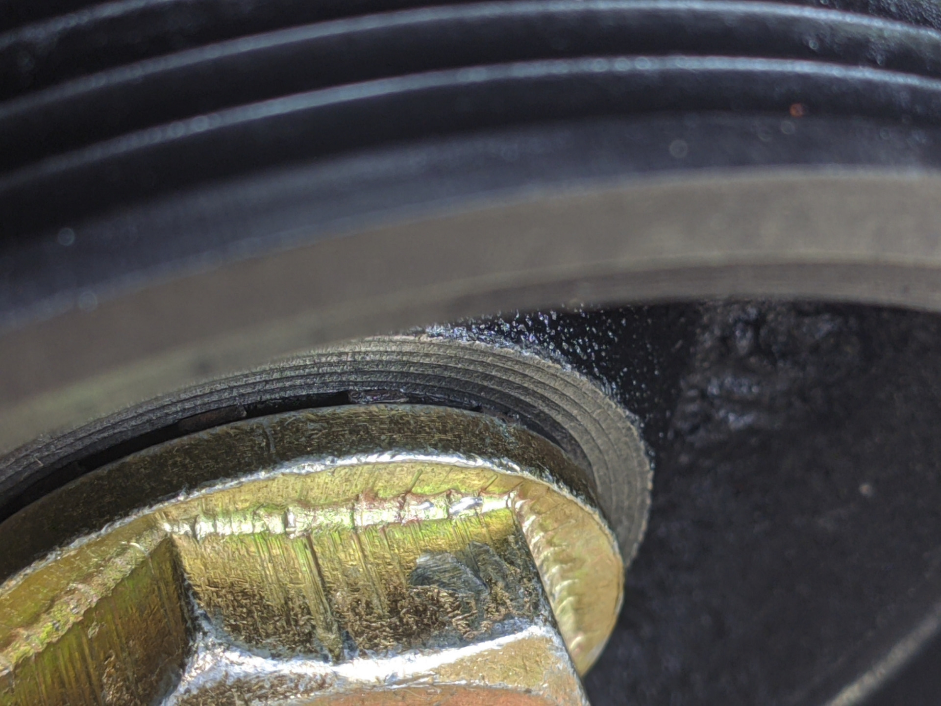 Замена шкива. 9.09.2021 — ГАЗ Соболь, 2,5 л, 2007 года | своими руками ...