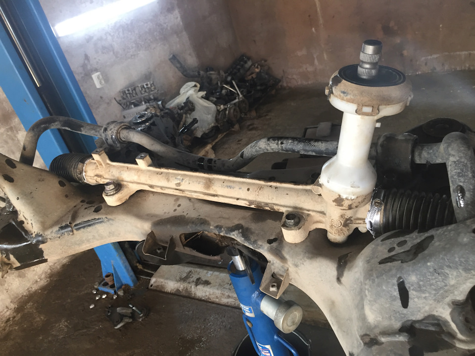 11# Замена ГУР на ЭУР, часть-2 (установка). — KIA Sorento (2G), 2,4 л ...