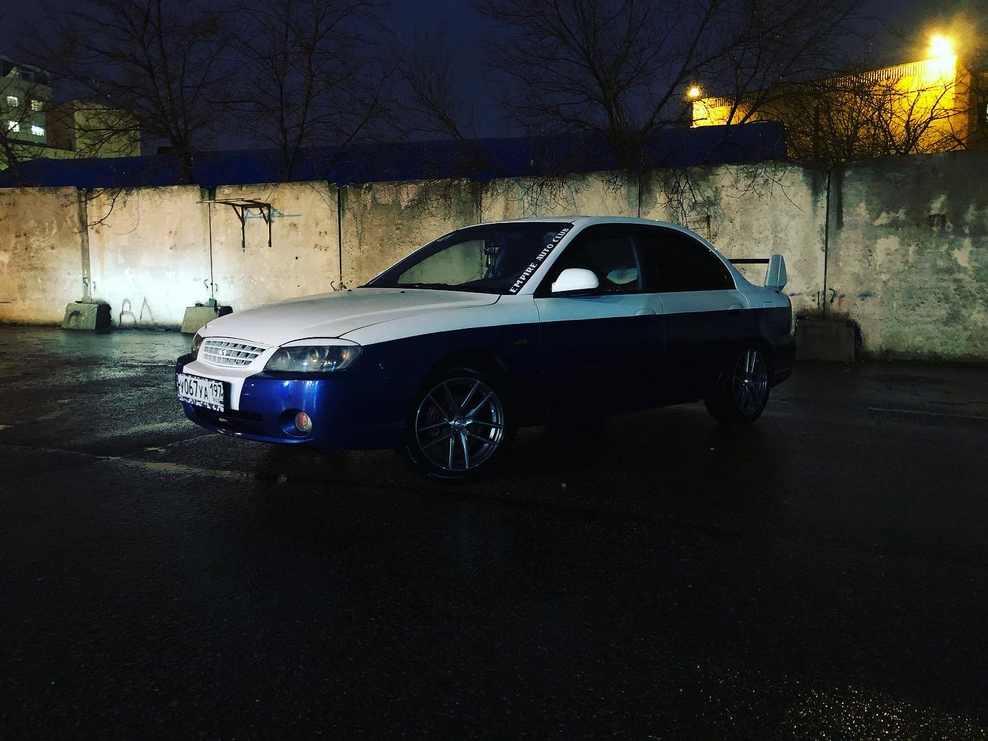 Подсчет расхода топлива и мойка во время дождя — KIA Spectra, 1,6 л ...