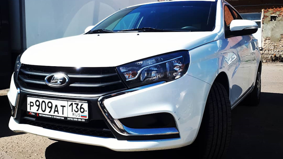 Не горят задние габариты и подсветка номера — Lada Vesta, 1,6 л, 2017 ...