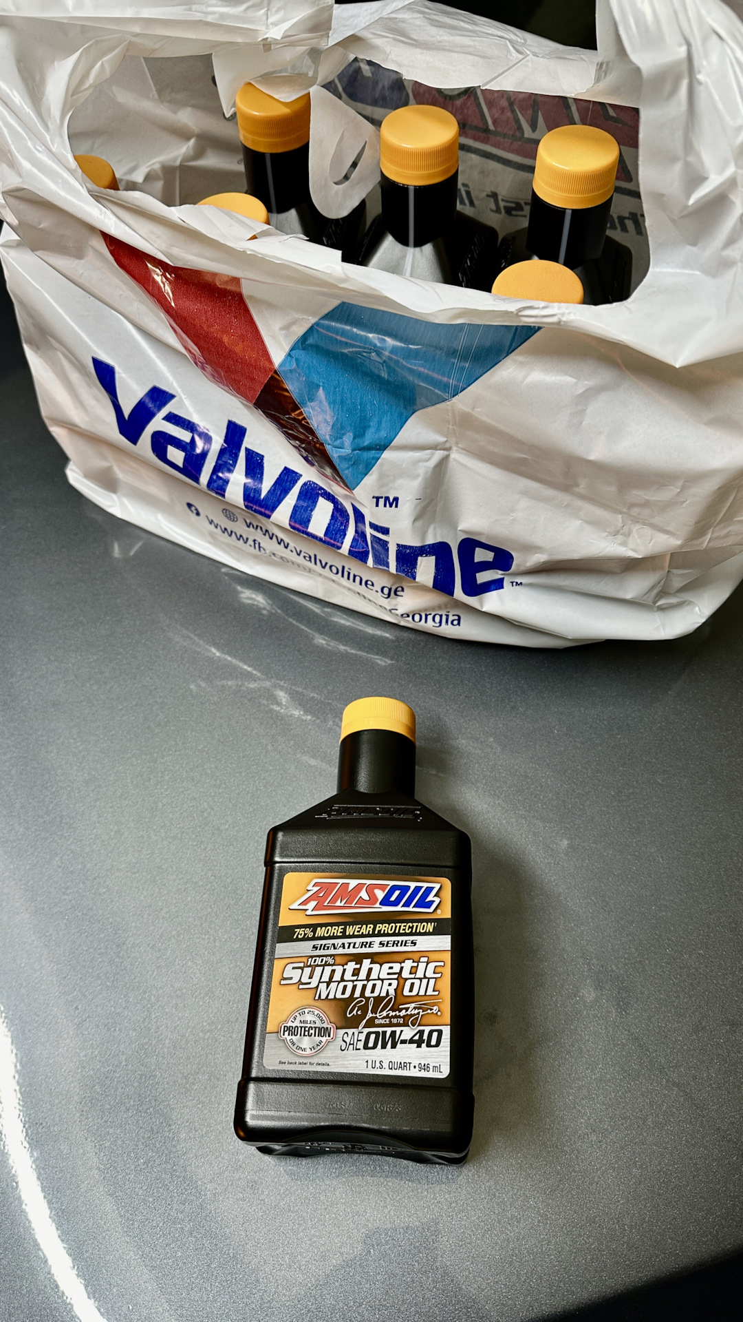 Масло AMSOIL Signature Series 0W-40 Synthetic — BMW M3 (F80), 3 л, 2014 ...