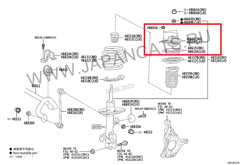 Опора и подшипник переднего амортизатора на Camry 70 3.5 — Toyota Camry ...