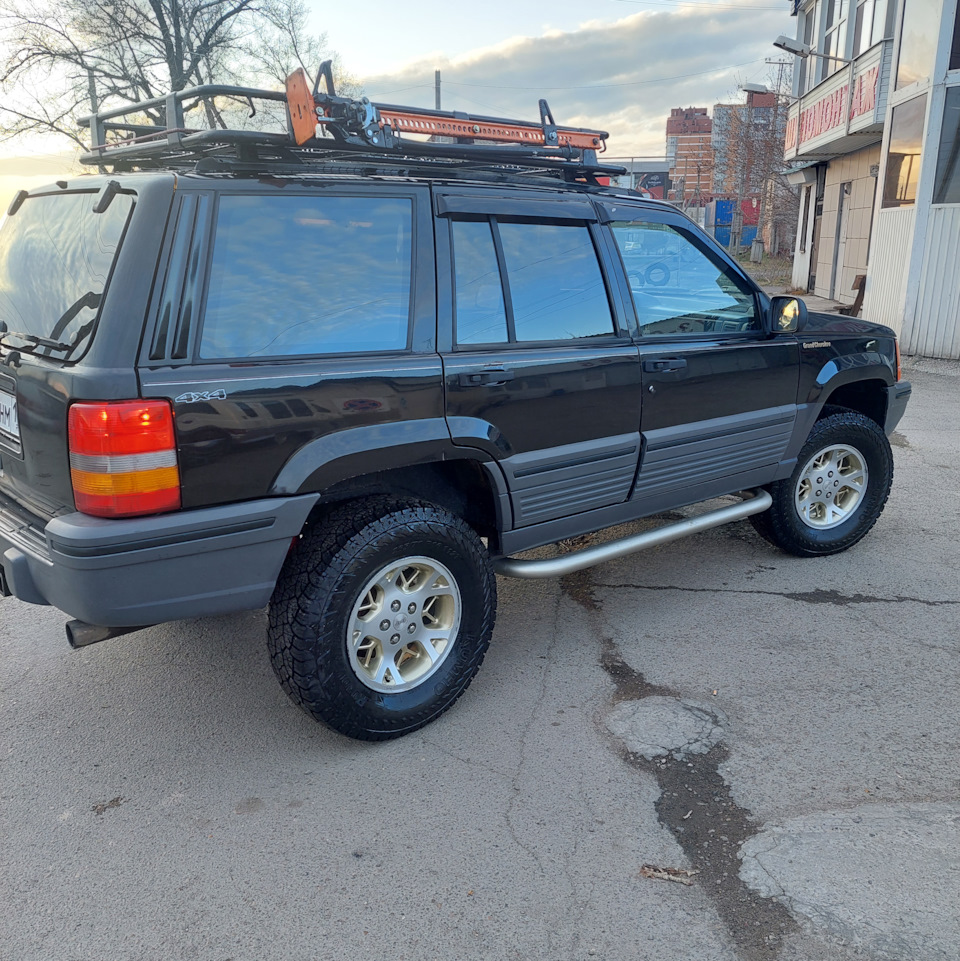 Подошва, подножки, Рога и копыта)))) — Jeep Grand Cherokee (ZJ), 5,2 л,  1994 года | своими руками | DRIVE2