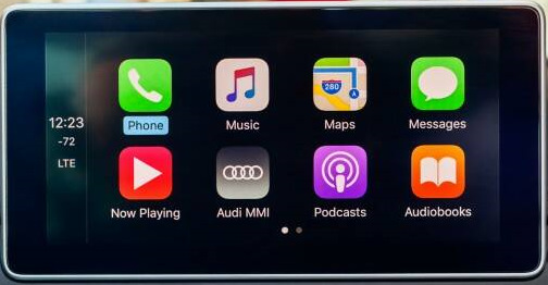 CarPlay — Audi Q5 (1G)