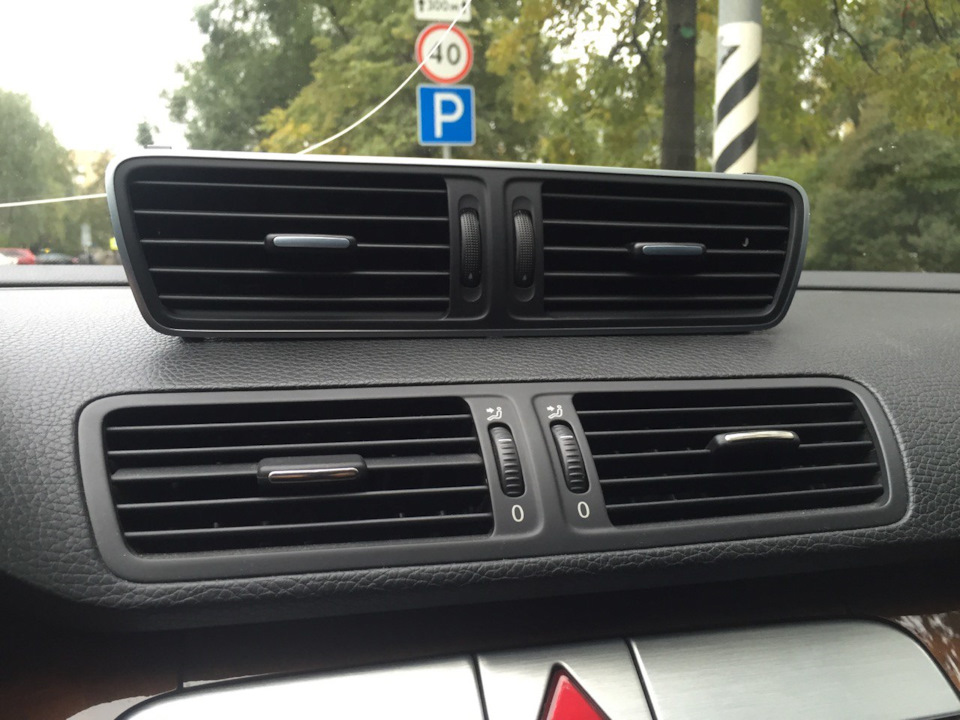 Воздуховоды с подсветкой сс — Volkswagen Passat B6, 1,8 л, 2008 года ...
