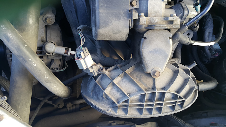 Замена датчика абсолютного давления во впускном коллекторе (MAP-сенсора ...