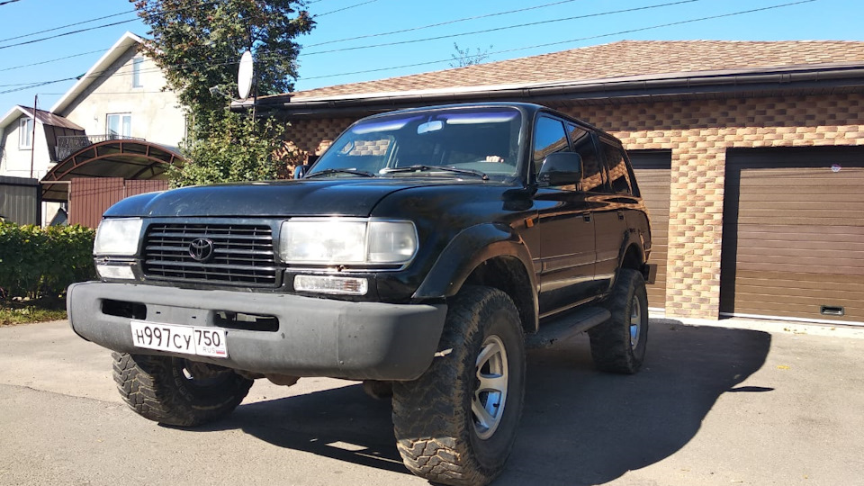 Расход — Toyota Land Cruiser 80, 4,5 л, 1997 года | наблюдение | DRIVE2