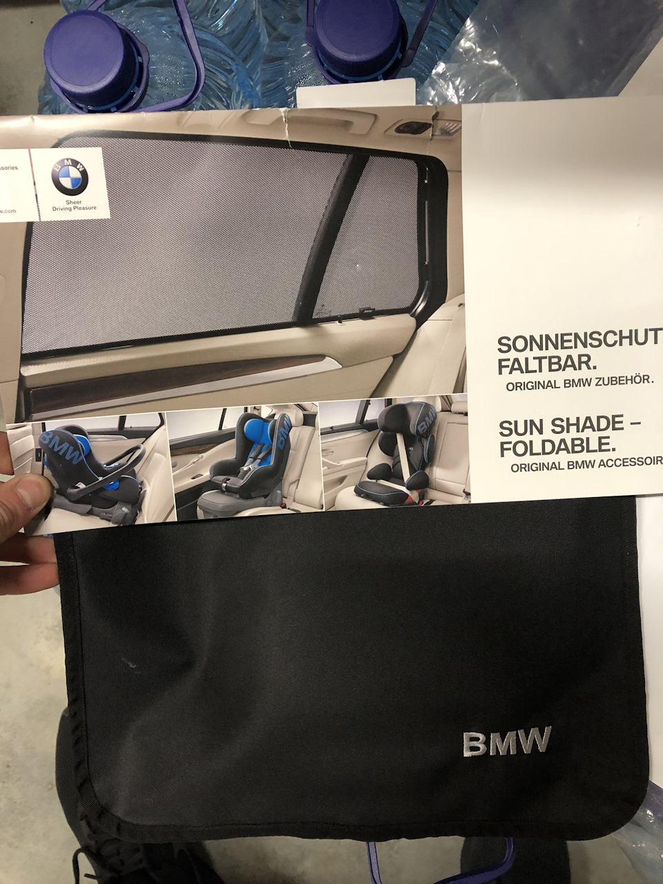 Original BMW Sonnenschutz Seitenscheibe hinten (51462406503