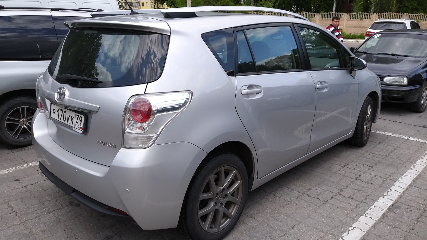 Toyota Verso 1.8 бензиновый 2013 | 7 мест Prestige на DRIVE2