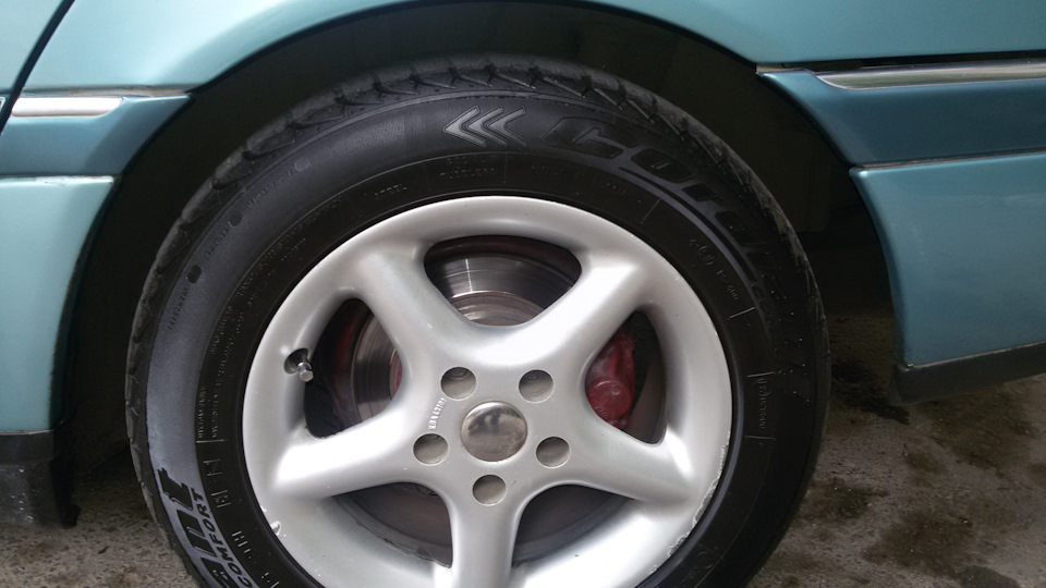 Самодельный чернитель резины — Mercedes-Benz C-class (W202), 1,8 л ...