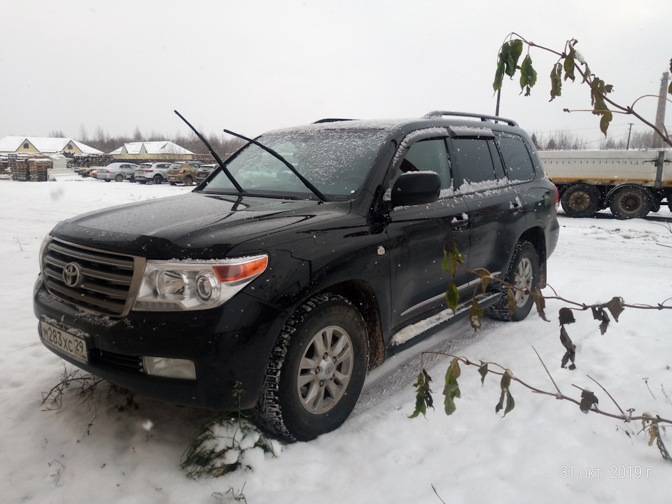 Шел четвертый день зимы — Toyota Land Cruiser 200, 4,5 л, 2009 года ...