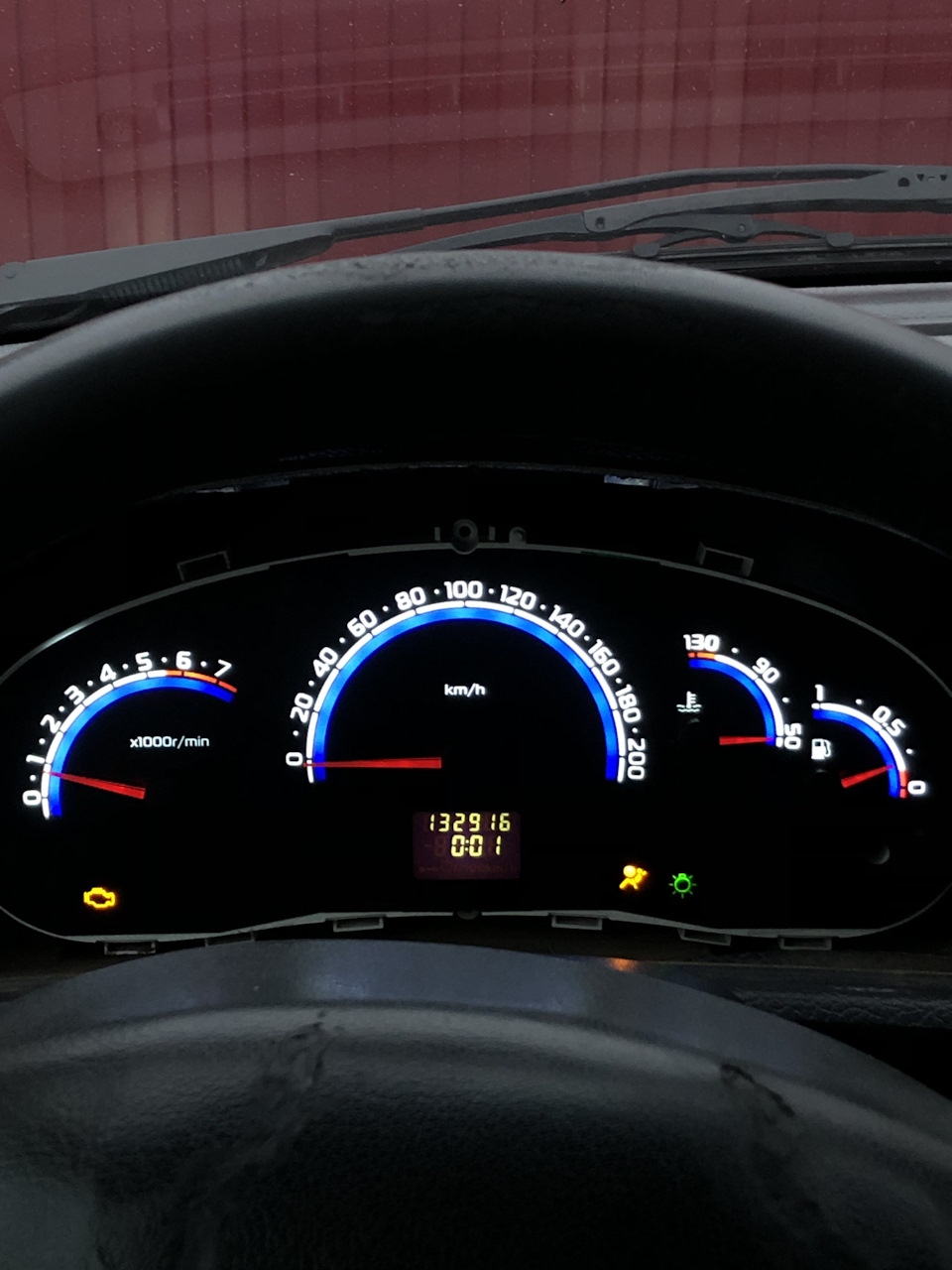 Пересвет приборной панели Приора 1 в стиле Приора 2 + инверсия экрана ...