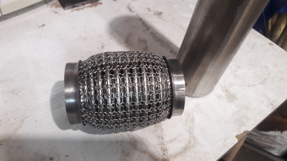 Выхлоп из нержавейки своими руками ч.1 — Volkswagen Passat Variant (B3 ...