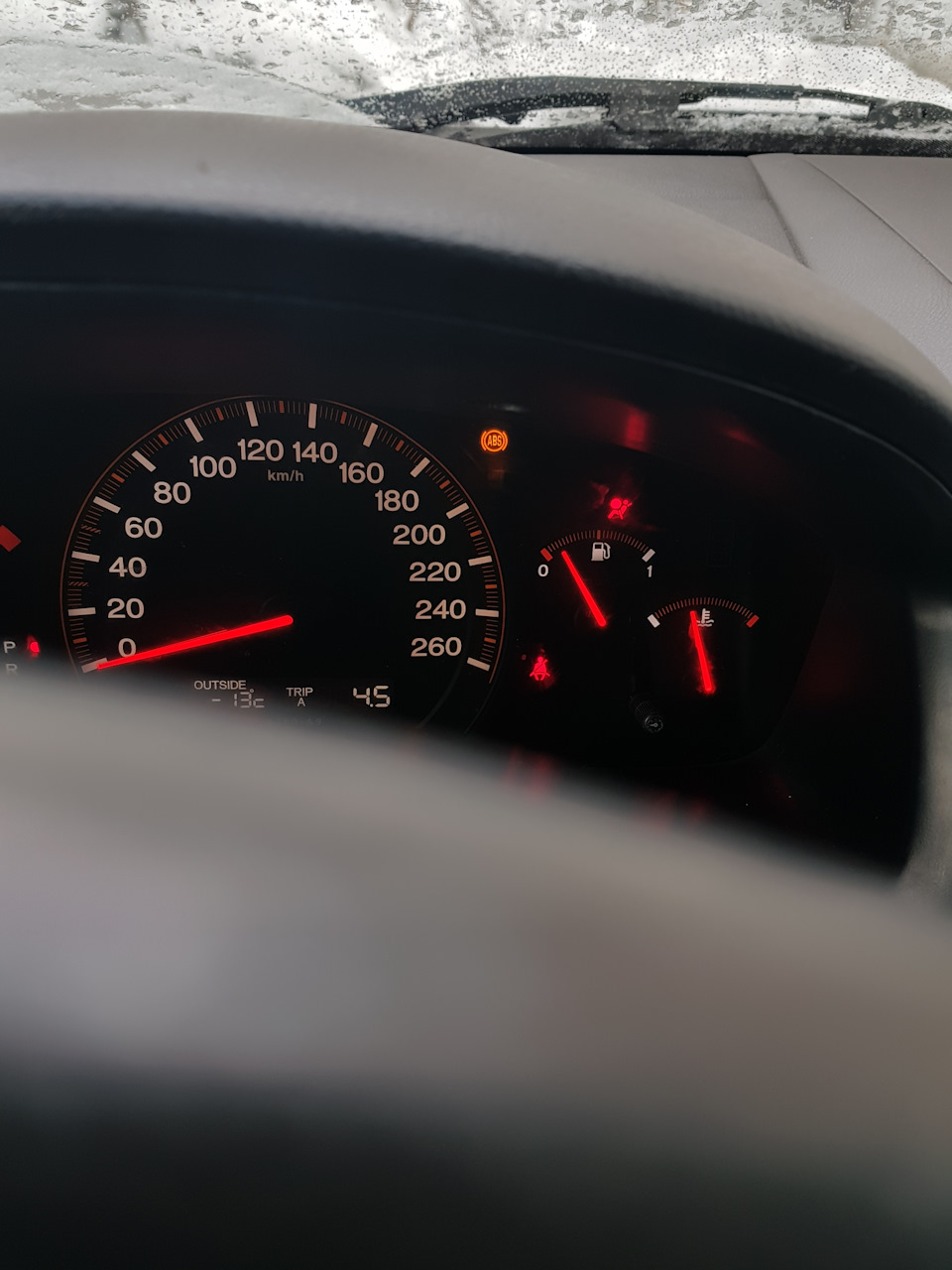 Народ помогайте(ошибка ABS) — Honda Accord (7G), 2,4 л, 2004 года