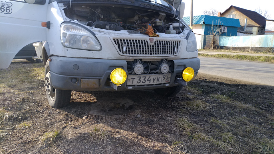 Еще туманки — ГАЗ Газель, 2,5 л, 2007 года | аксессуары | DRIVE2