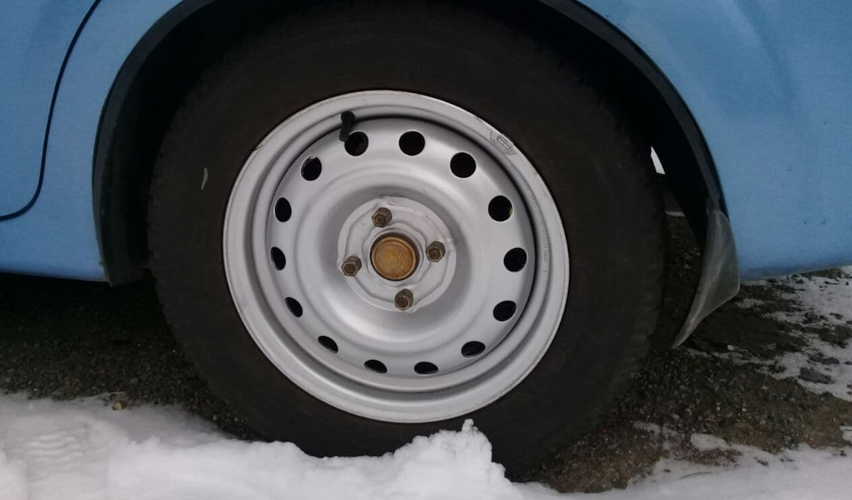 4 новых диска, чтобы не бортировать резину — Chevrolet Aveo Sedan (1G ...