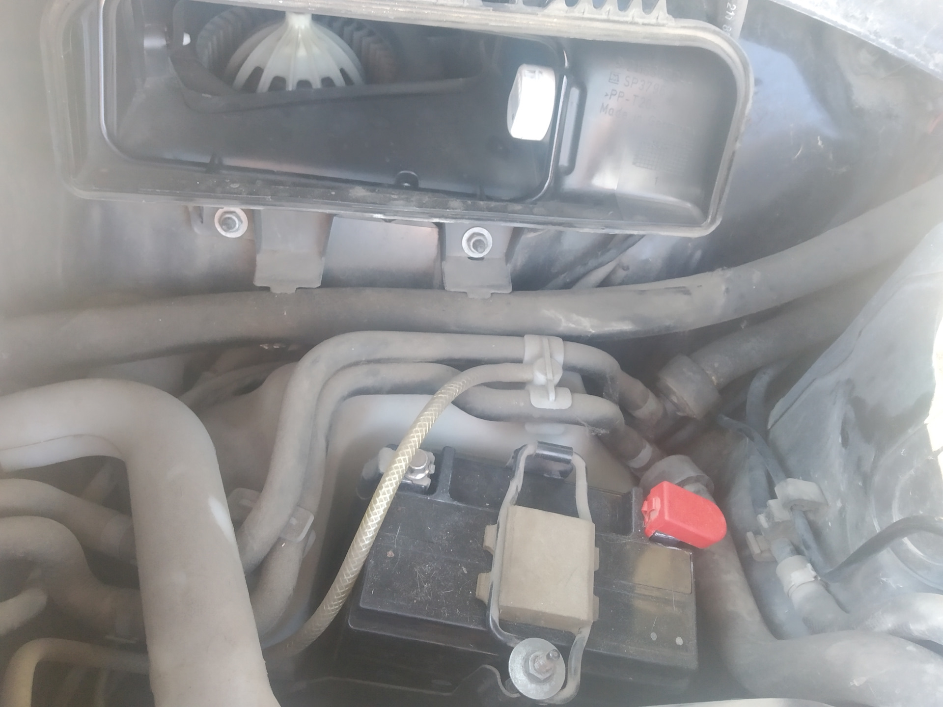Замена салонного фильтра — Mercedes-Benz E-class (W211), 2,6 л, 2003 ...