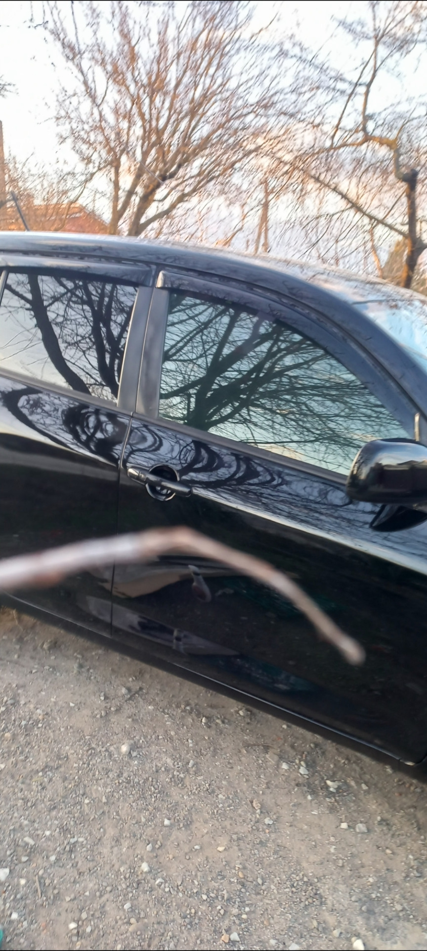 установка дефлектор на окна — Toyota RAV4 (III), 2 л, 2006 года ...