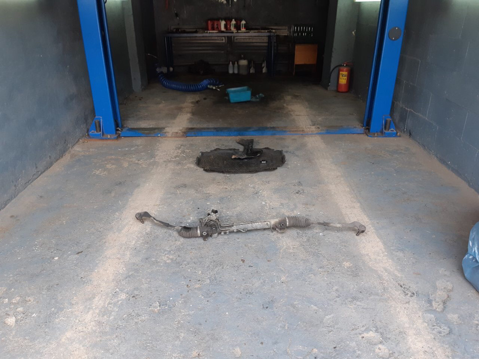 #14 реставрация рулевой рейки — Mercedes-Benz S-Class (W221), 5,5 л ...