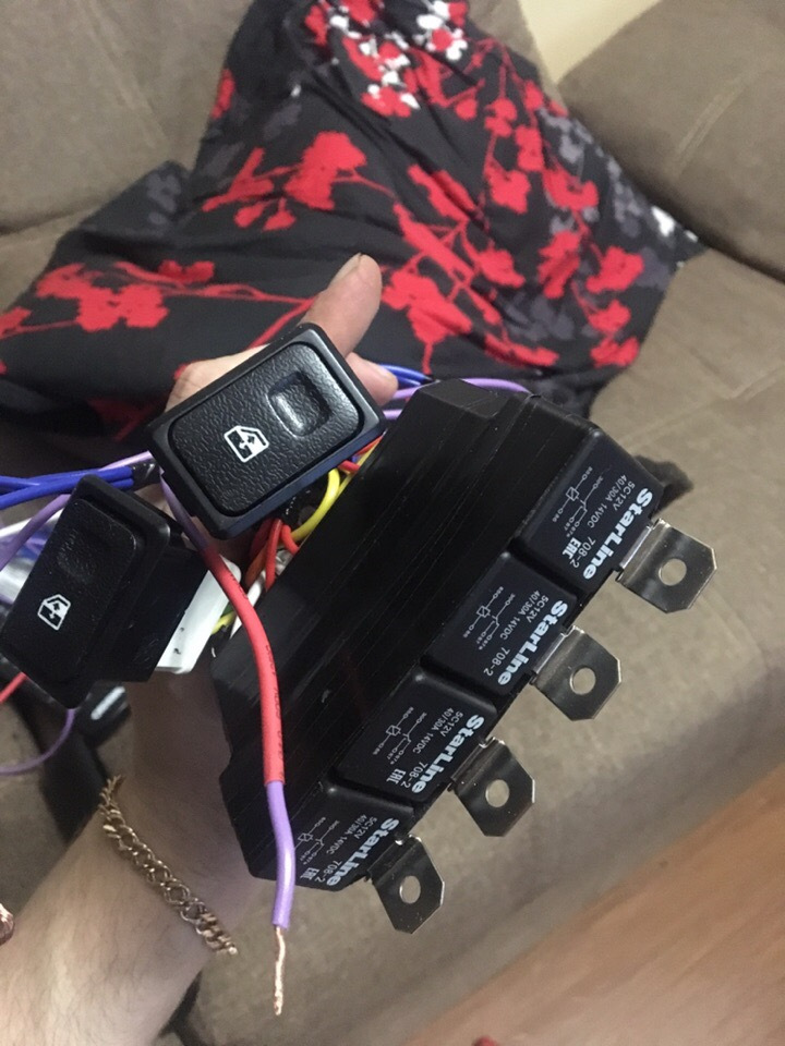 Схема ЭСП, на четырех пятиконтактных реле !Запись 305. — Volkswagen ...