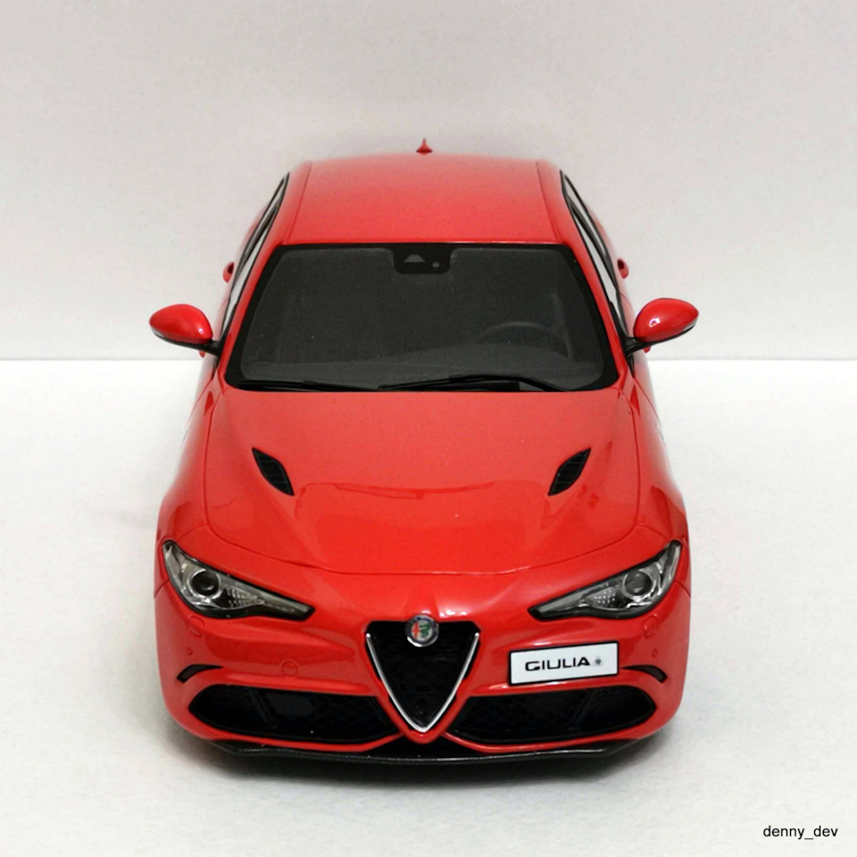 Alfa Romeo Giulia Quadrifoglio (2015) — Otto, 1:18 — DRIVE2