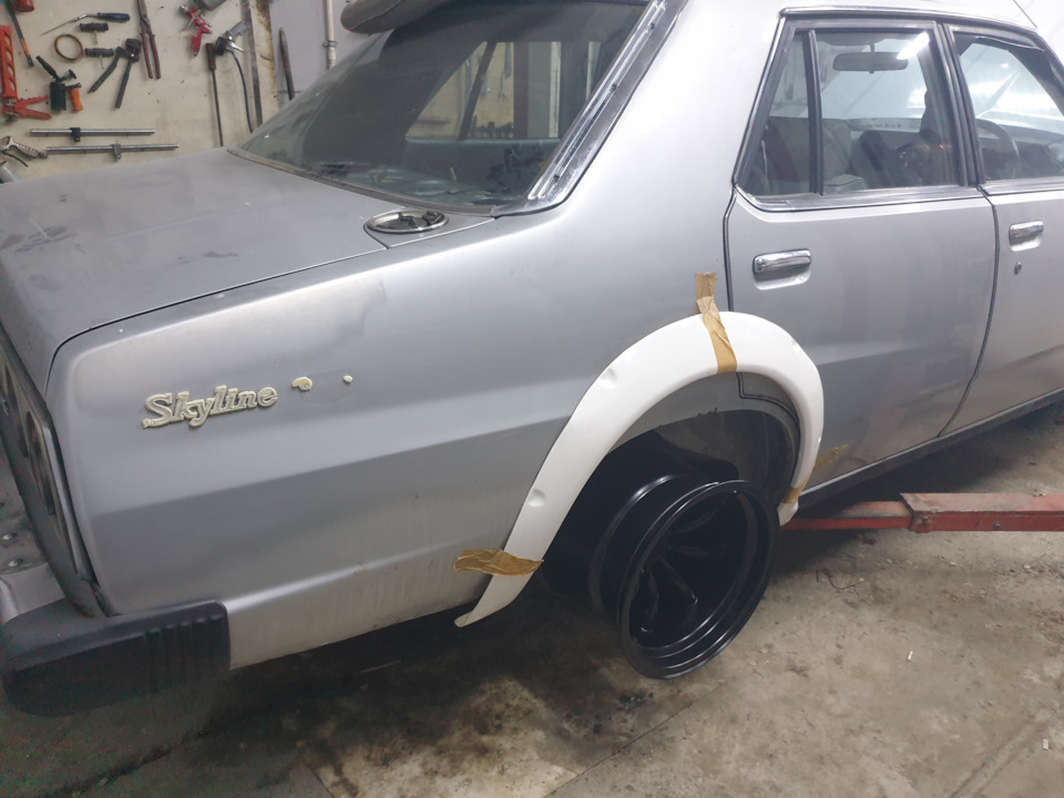 Расширение и фэндера — Nissan Skyline (C210), 2 л, 1981 года | другое ...