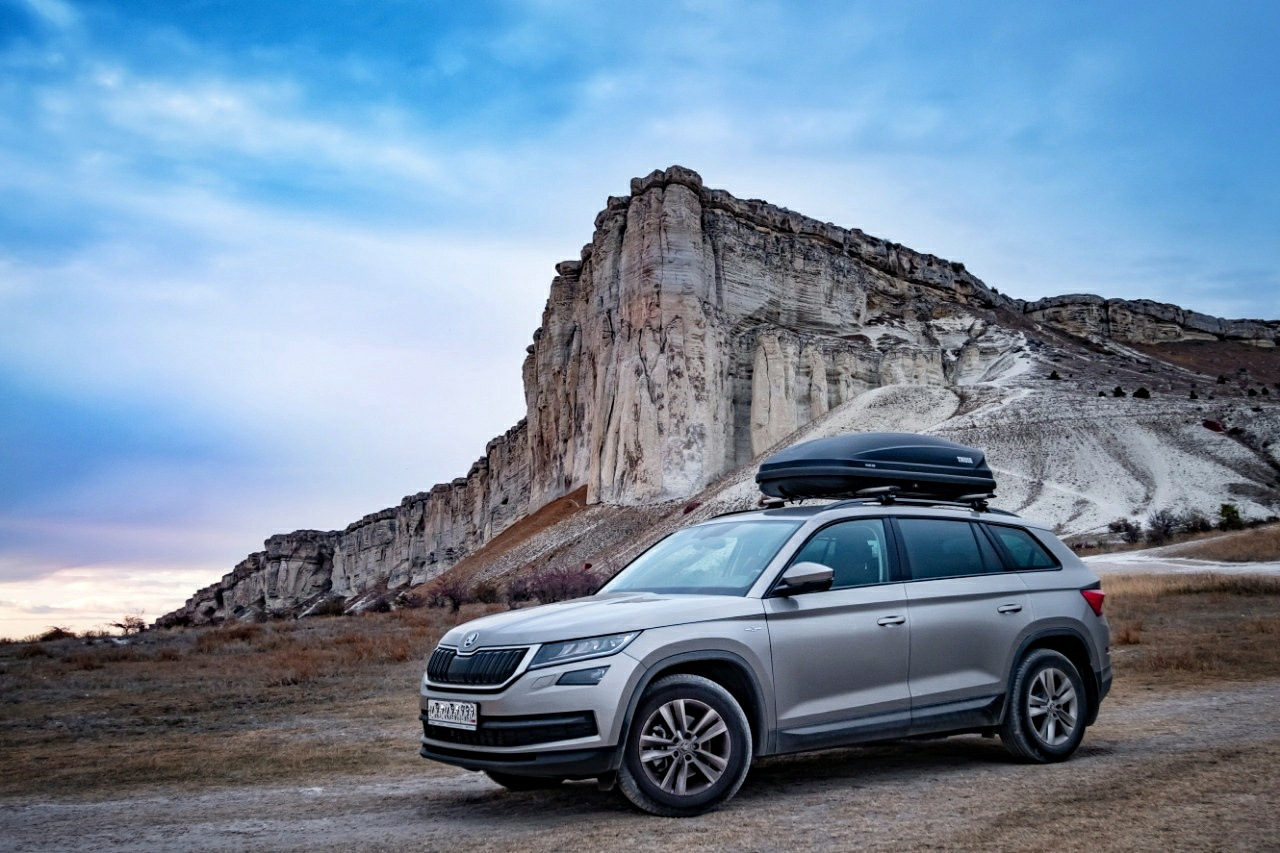 Белая скала, или как я чуть не искалечил Коди — Skoda Kodiaq, 2 л, 2019  года | путешествие | DRIVE2