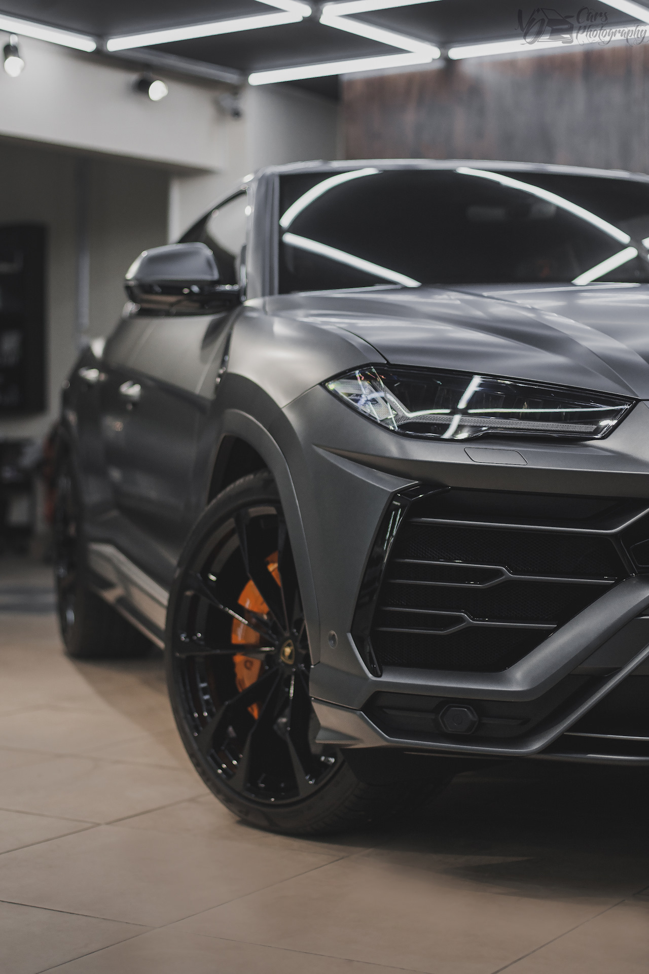 Lamborghini Urus черный матовый