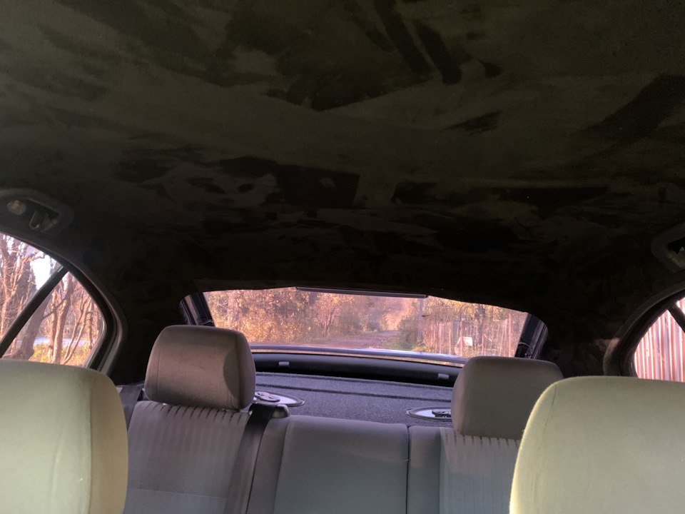 Потолок в алькантару — Skoda Octavia A4 Mk1, 1,6 л, 1997 года | своими ...