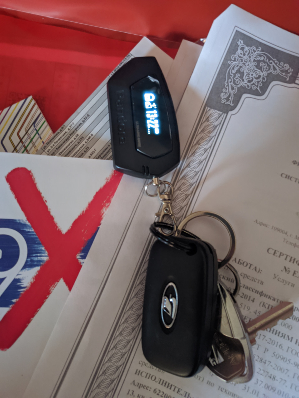 Установка сигналки и радость — Lada Гранта (2-е поколение), 1,6 л, 2019 ...