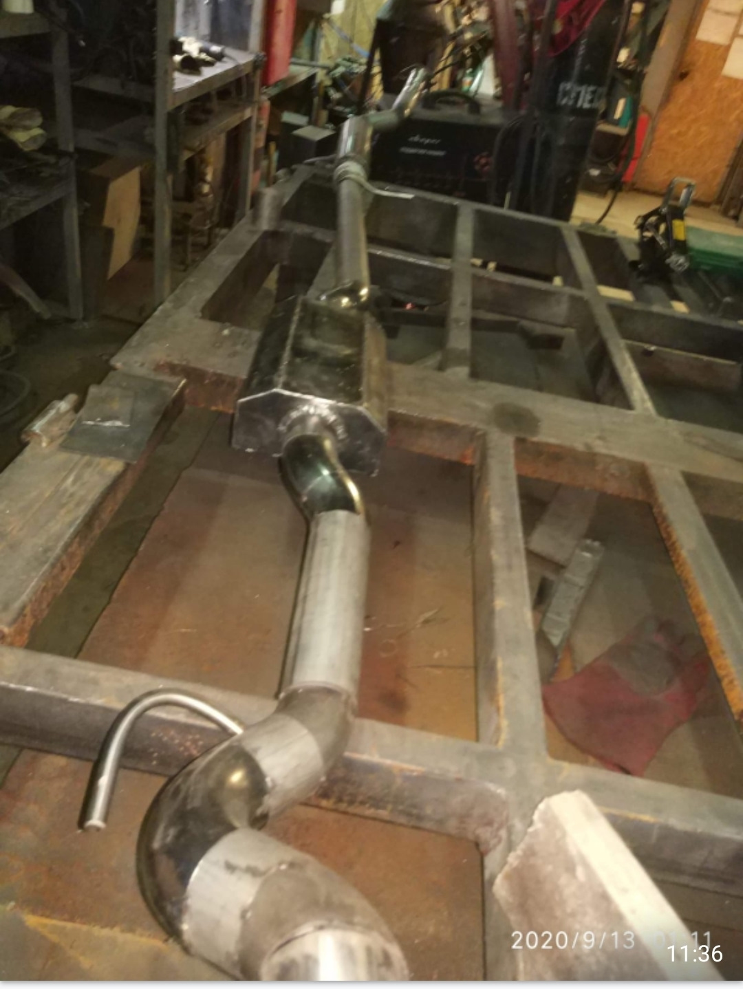 Выхлопная из нержавейки — Nissan Qashqai (1G), 2 л, 2011 года | своими ...