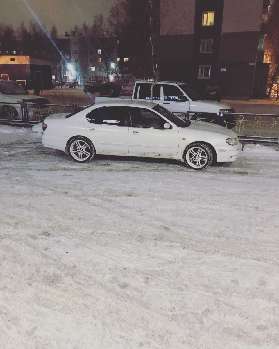 Поставил R18 на зиму — Nissan Cefiro (A33), 2,5 л, 2000 года | колёсные ...