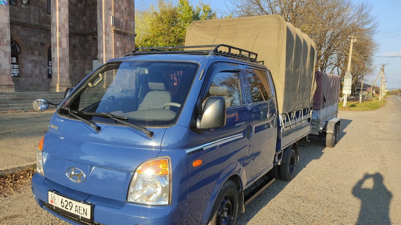 Hyundai Porter II (4G) 2.6 дизельный 2011 | Дубль кабина на DRIVE2